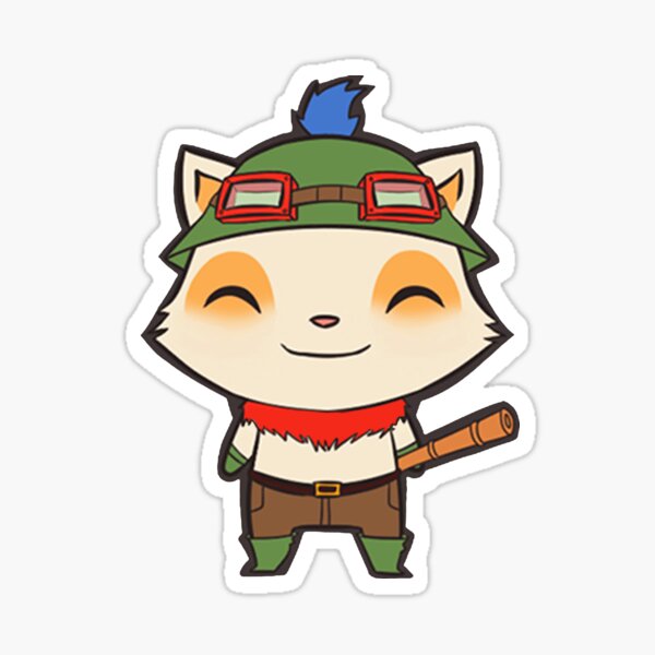 Chibi Teemo Sticker