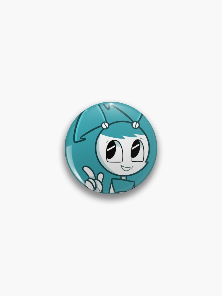 My Life as a Teenage Robot Jenny Y2k Aesthetic Pinback Button 