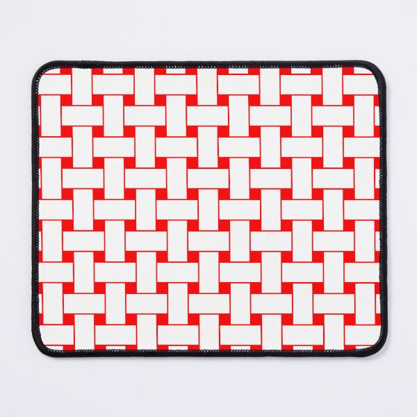 Item preview, Red Basketweave Pattern designed and sold by patterniastudio.