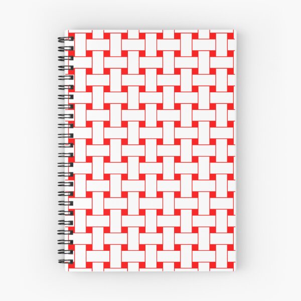 Item preview, Red Basketweave Pattern designed and sold by patterniastudio.