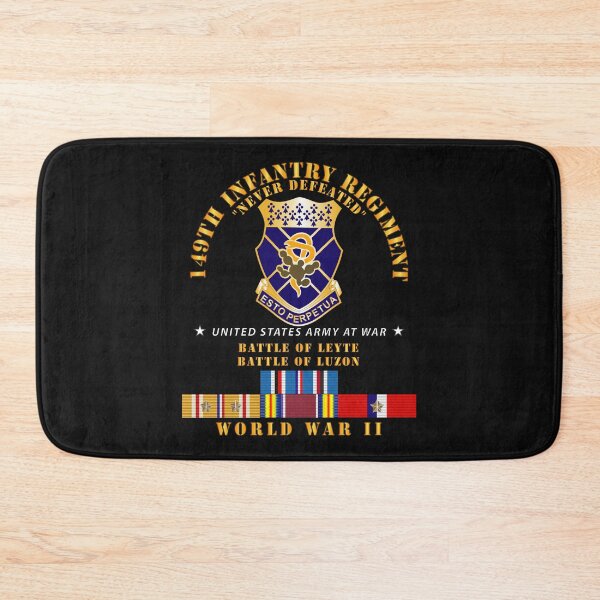 Item preview, Army -  149th Infantry Regiment - Battle of Leyte-Luzon - COA - WWII PAC SVC X 300 designed and sold by Military Insignia Products.