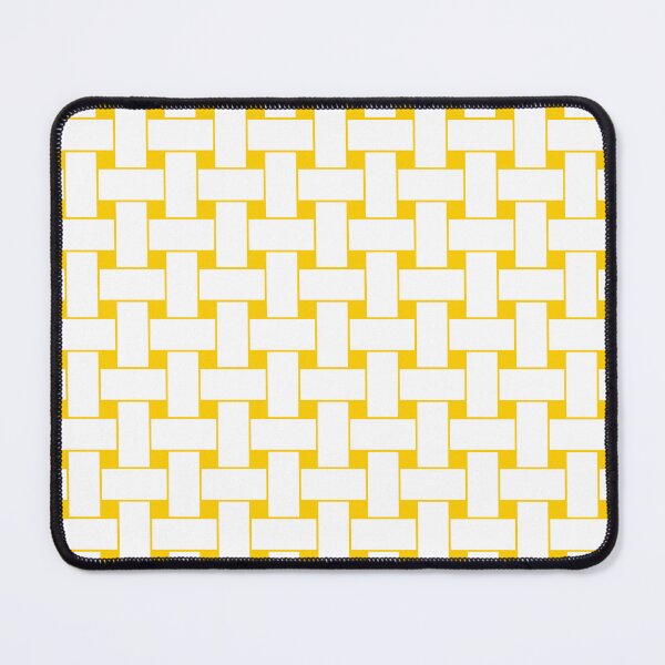 Item preview, Yellow Basketweave Pattern designed and sold by patterniastudio.