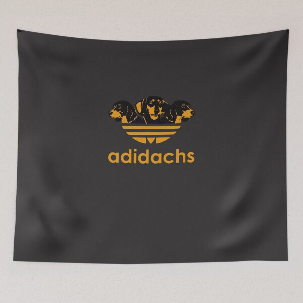 Item preview, adidachs funny daschund Essential T-Shirt designed and sold by JudithAlber.