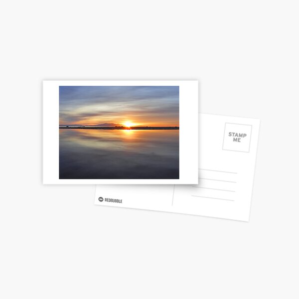 Arran Reflecting Sunset 1 Postcard