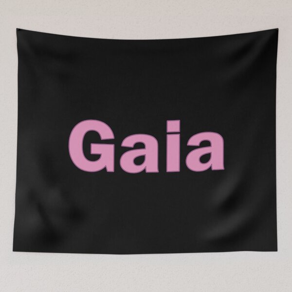 Item preview, Gaia - pink name lettering text - 0122 Classic . designed and sold by donadonvgran.
