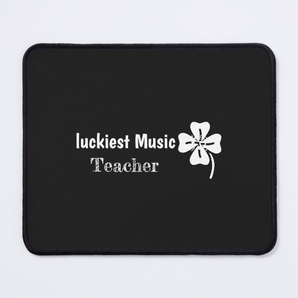 Item preview, Luckiest music teacher , ever funny Luckiest music teacher for mom, dad , every one Sticker designed and sold by JeffreyMCombs.