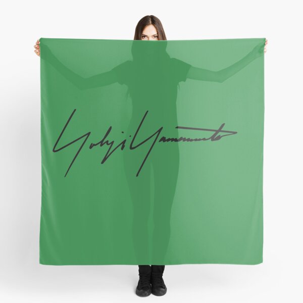 Black Yohji Yamamoto 26 Unisex Or Women Vintage Retro For Kids Best Hot Search , Best Funny Scarf