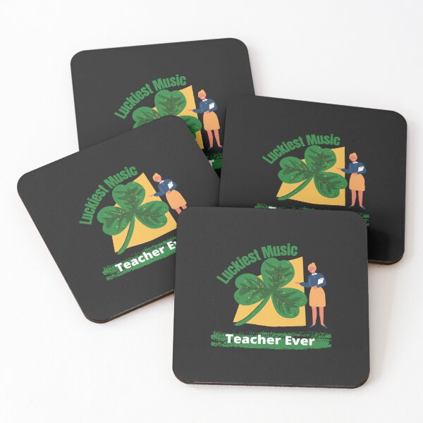 Item preview, Luckiest Music Teacher Ever Classic designed and sold by JeffreyMCombs.