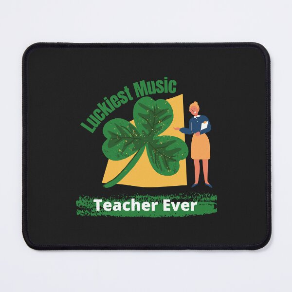 Item preview, Luckiest Music Teacher Ever Classic designed and sold by JeffreyMCombs.