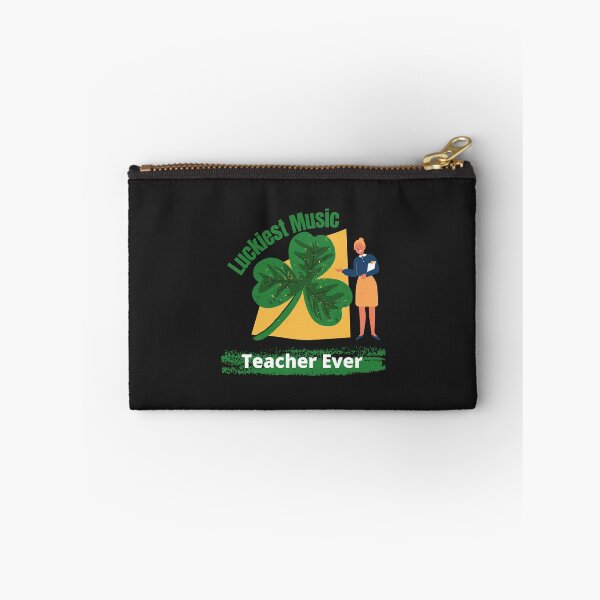 Item preview, Luckiest Music Teacher Ever Classic designed and sold by JeffreyMCombs.