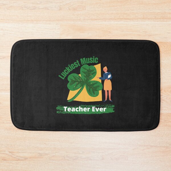 Item preview, Luckiest Music Teacher Ever Classic designed and sold by JeffreyMCombs.
