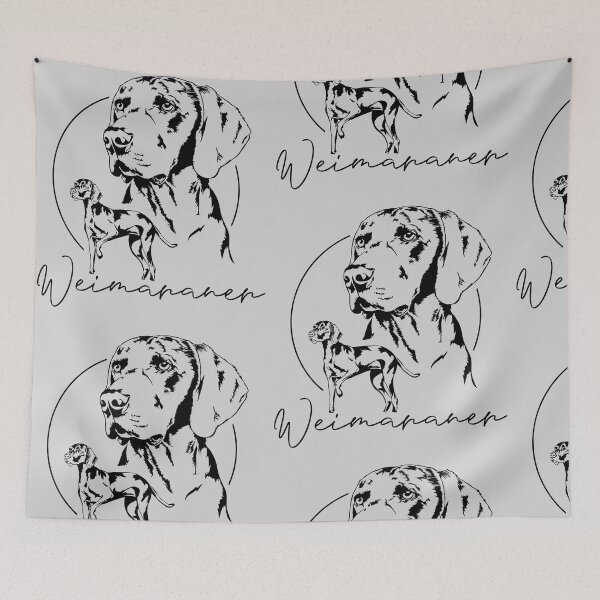 Item preview, Weimaraner hound dog canine designed and sold by dogarts.