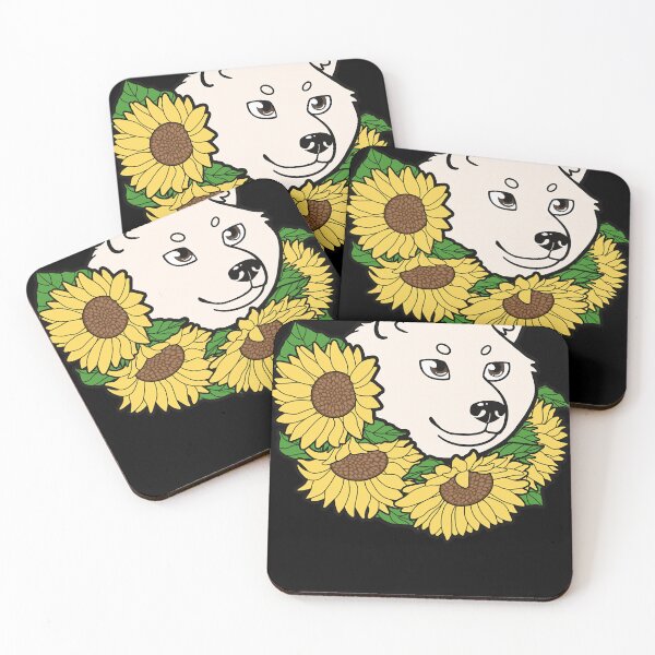 Item preview, White Hokkaido Face and Himawari Sunflowers - Peace for Ukraine designed and sold by ingridglenn.