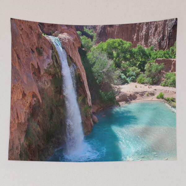 Item preview, falls in Havasupai tribal lands  designed and sold by anisbbmbrush.