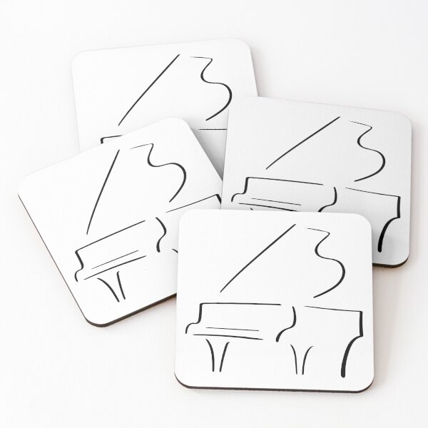 Item preview, Piano Line Art - Minimalist designed and sold by Lineart-Arts.