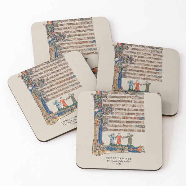 Item preview, 3 Medieval Dancers holding hands designed and sold by ebrawne.