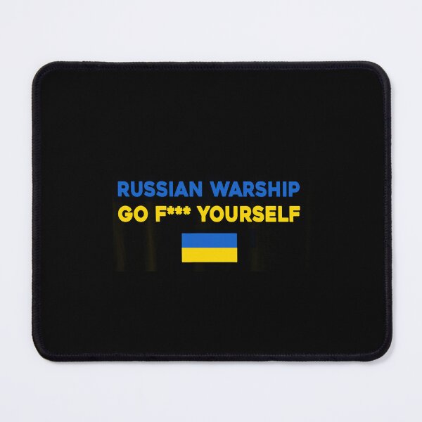 Item preview,  Russian warship go f yourself anti russian anti war designed and sold by osborange.