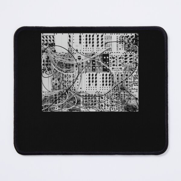 Item preview, Analog Synthesizer - Modular Design - black white Poster designed and sold by tinerziseiderk.