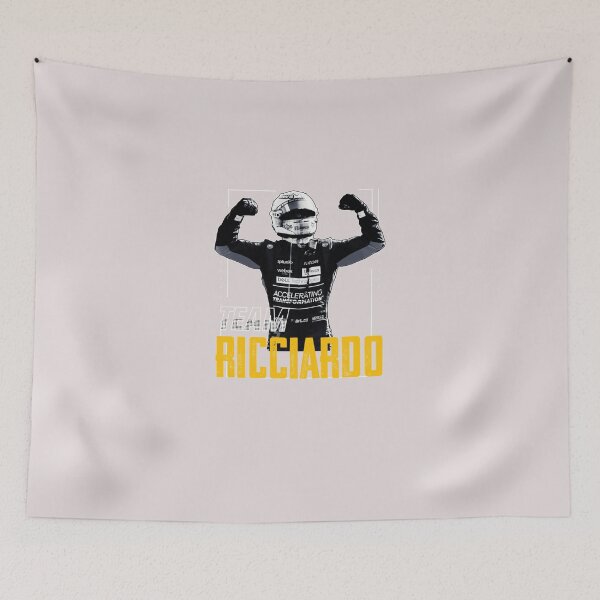 Item preview, Ricciardo Helmet Classic T-Shirt designed and sold by FabioBitter.