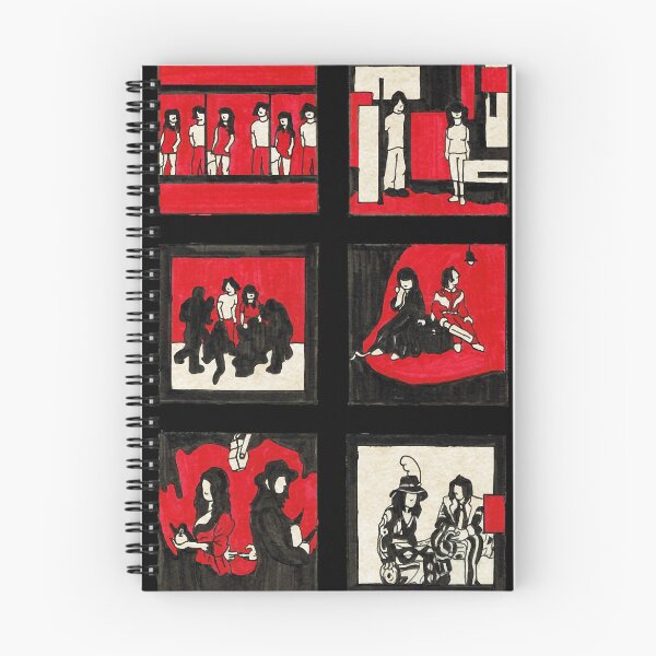 Item preview, White Stripes Album Art Drawing designed and sold by ingridglenn.