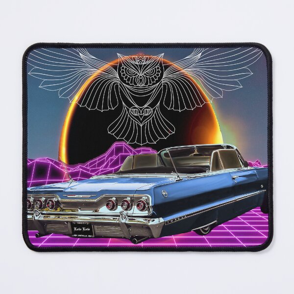 Item preview, Vintage Retro Style Design of Classic Car with Owl designed and sold by Tricky1369.