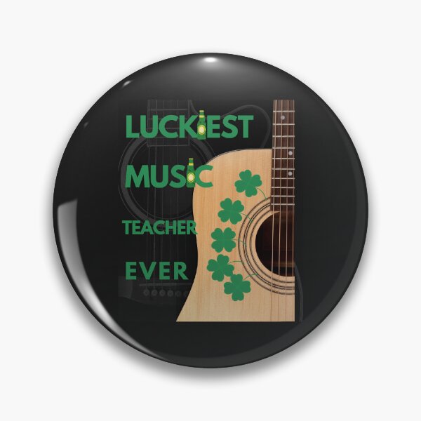 Item preview, Luckiest Music Teacher Ever designed and sold by JeffreyMCombs.