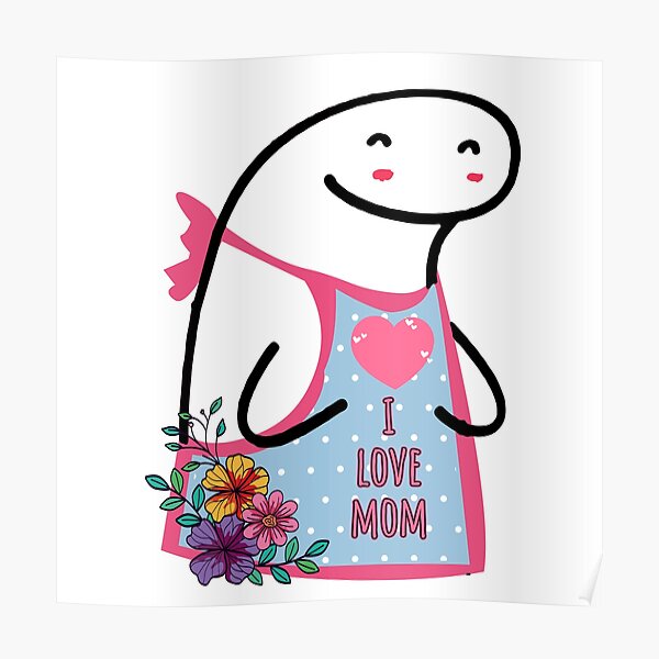 Flork Mom Poster By Utopiaxd Redbubble 