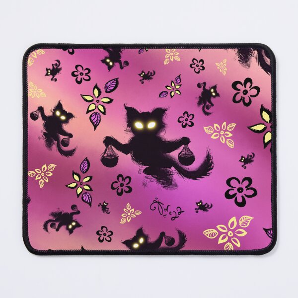 Item preview, Voidcat Libra Allover Print designed and sold by TheoWren.