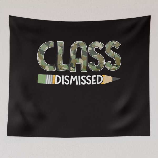 Item preview, Class Dismissed Last Day Of School Camouflage Graduation Boy  designed and sold by Sean2Williams.