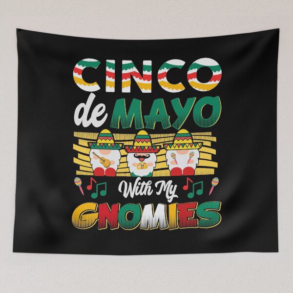 Item preview, Cinco De Mayo With My Gnomies, Gnome Sombrero designed and sold by Fabvity.