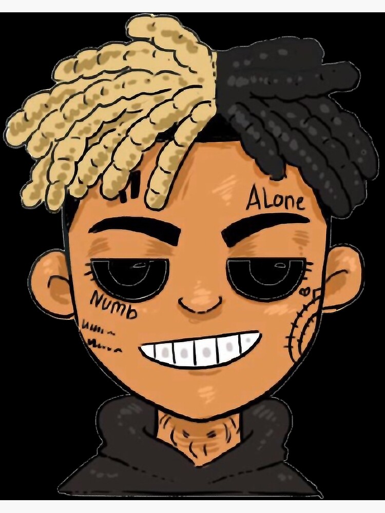 xxxtentation lengends emo rap draw cartoon 