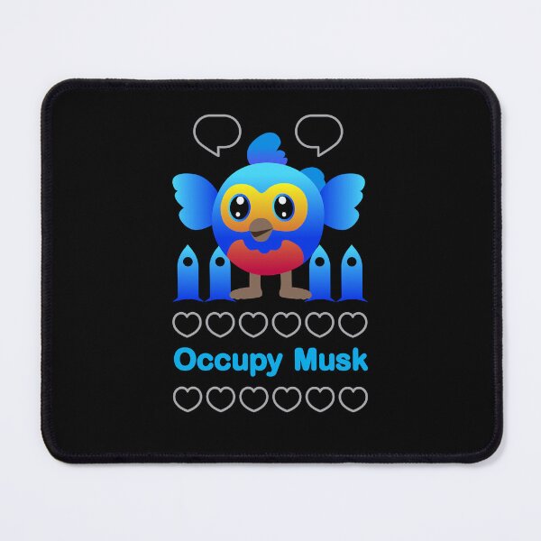 Item preview, Occupy Musk Bird funny art designed and sold by Raju-Creative.