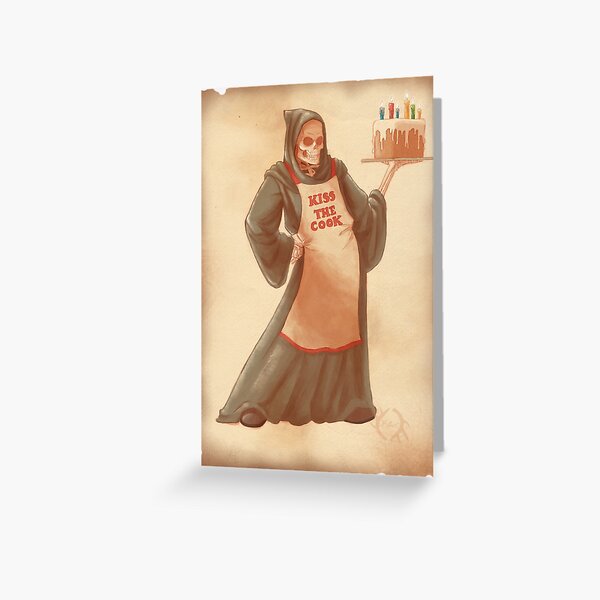 Cake or Death? Greeting Card