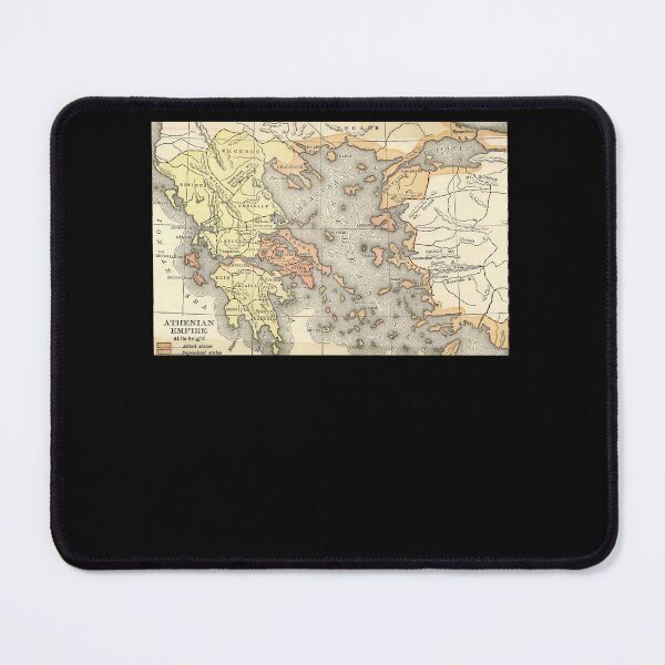 Item preview, Ancient Greek Map and the Athenian Empire Poster designed and sold by tinerziseiderk.