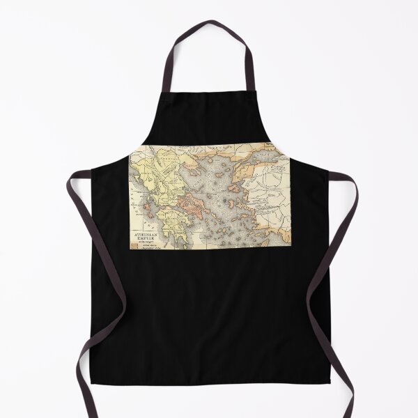 Item preview, Ancient Greek Map and the Athenian Empire Poster designed and sold by tinerziseiderk.