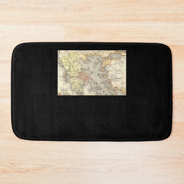 Item preview, Ancient Greek Map and the Athenian Empire Poster designed and sold by tinerziseiderk.