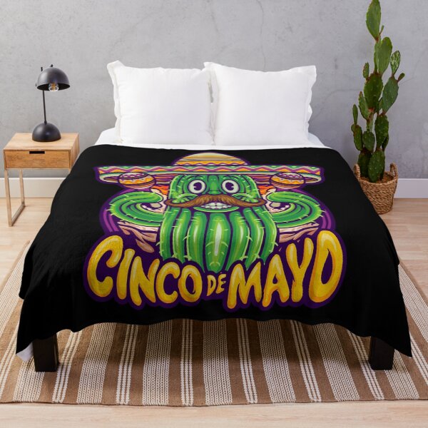 Item preview, Cinco De Mayo Cactus Sombrero Playing Maracas designed and sold by Fabvity.