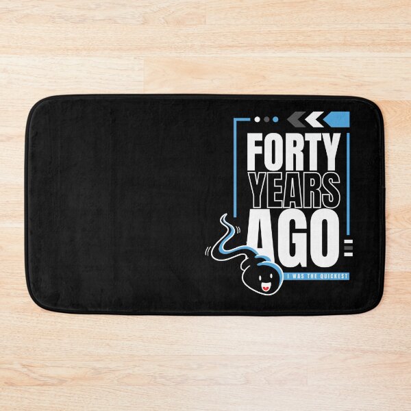 Item preview, 40 Years Ago I Was The Quickest Funny Birthday designed and sold by GeeHanz.