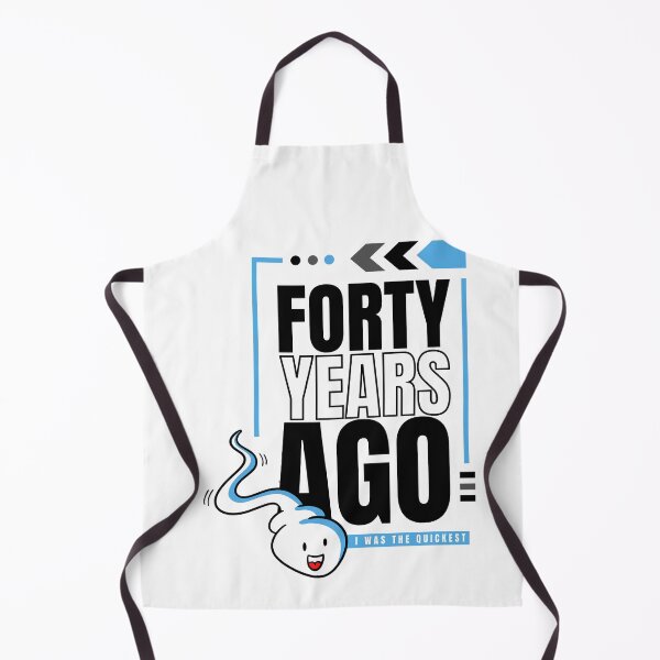 Item preview, 40 Years Ago I Was The Quickest Funny Birthday designed and sold by GeeHanz.