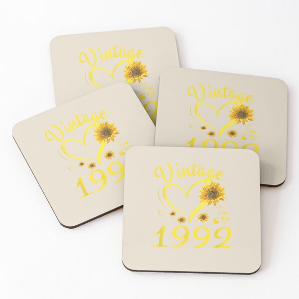 Item preview, 30th Birthday Vintage 1992 Heart Sunflower 30 Year Birthday designed and sold by VerityKingStore.