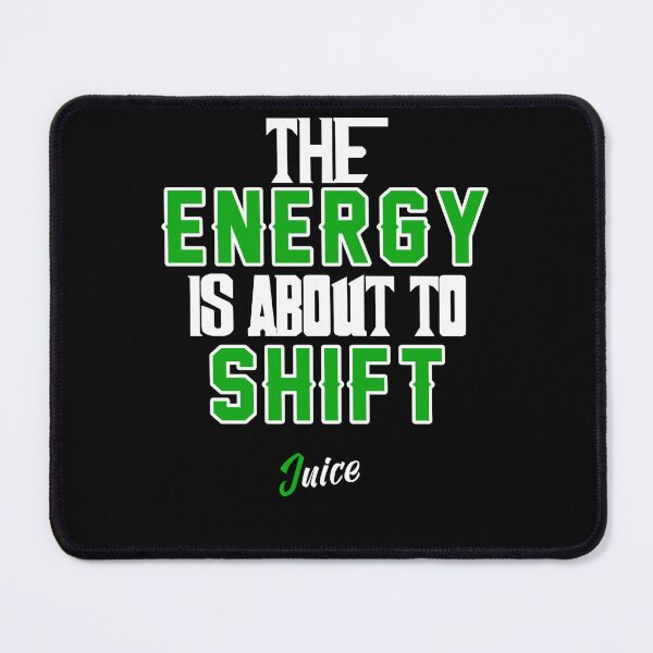 Item preview, T-SHIRT COL ROND UNISEXE - THE ENERGY IS ABOUT TO SHIFT JUICE SHIRT designed and sold by cizito.