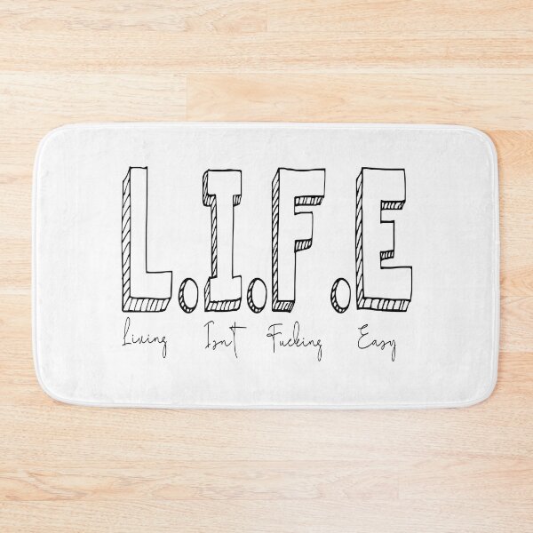 Item preview, living isn't easy designed and sold by ikrame-shop.