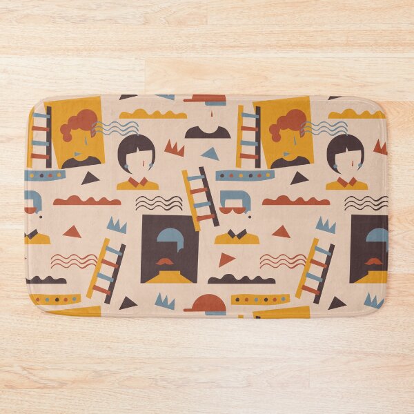 Item preview, Anson Abstract Brown designed and sold by Ufy Design Creator.