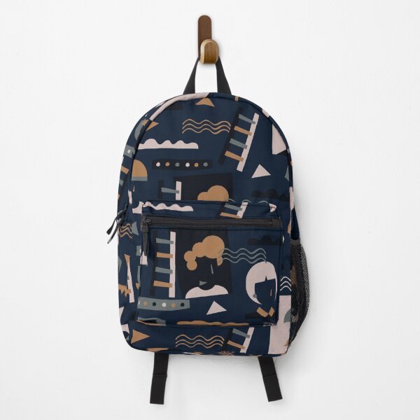 Item preview, Anson Abstract Blue designed and sold by Ufy Design Creator.