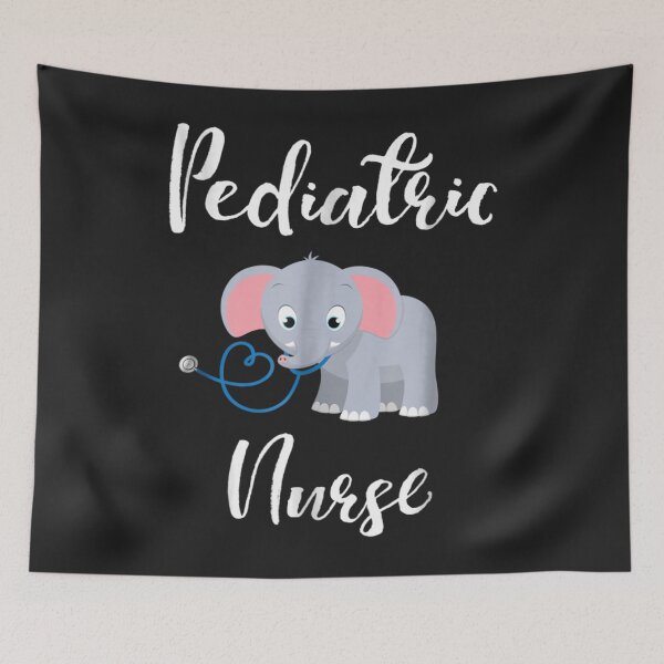 Item preview, Pediatric Nurse Shirt RN Elephant Tshirt Pediatrics Gift69 designed and sold by JeffreyMCombs.