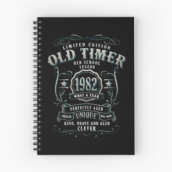 Artikelvorschau, 40. Geburtstag Old Timer 1982 Jahrgang 1982 entworfen und verkauft von Dubbra.