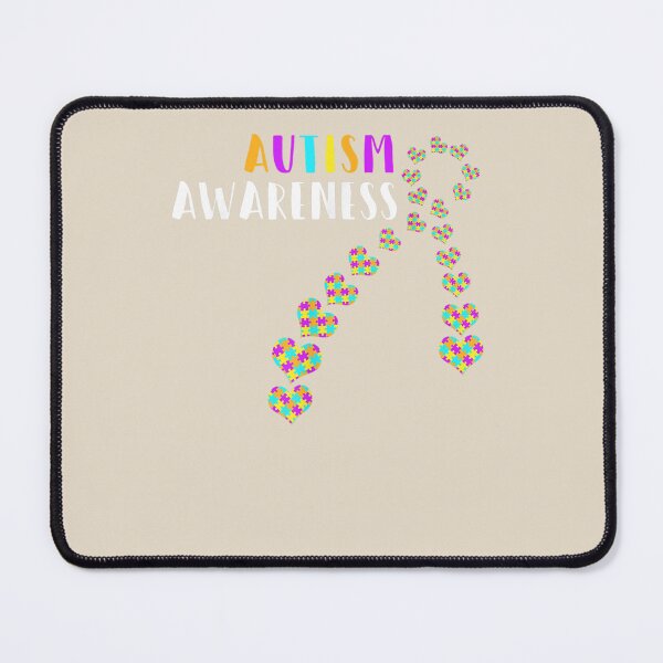 Item preview, Autism Awareness Ribbon Hearts - Autism Support designed and sold by VerityKingStore.