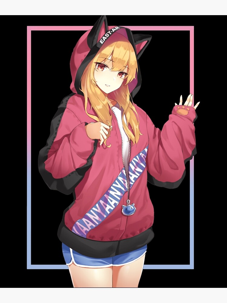 "Kawaii Anime Neko Catgirl Aesthetic Waifu Anime Girl Classic ." Canvas Print for Sale by