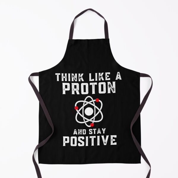 Item preview, Nerd Think Like A Proton Stay Positive Retro Chemistry Funny designed and sold by fostebris.