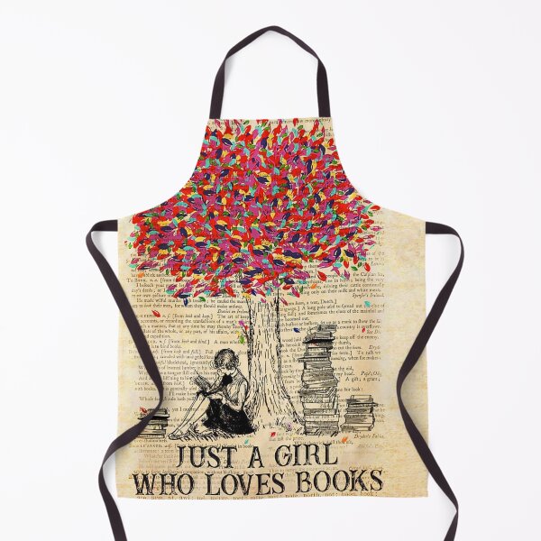 Item preview, Reading Book Just A Girl Who Loves Bookworm Tree Colorful designed and sold by TRACY484.